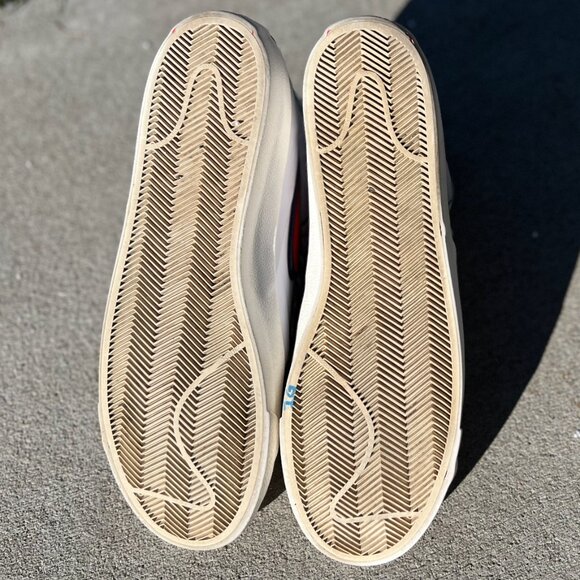 Nike Blazer Mid Infinite White Bright Crimson - Mens 12 - Picture 5 of 6